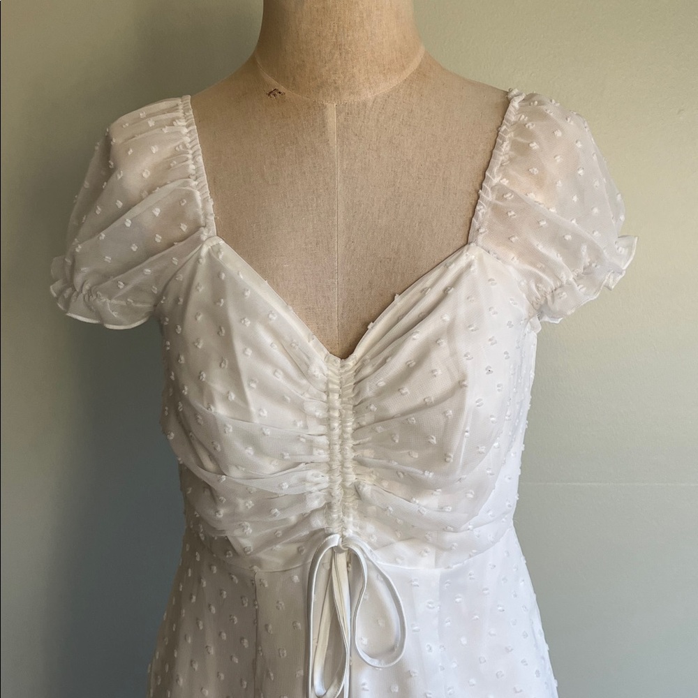 Set of two White Mini Dresses - Picture 3 of 14